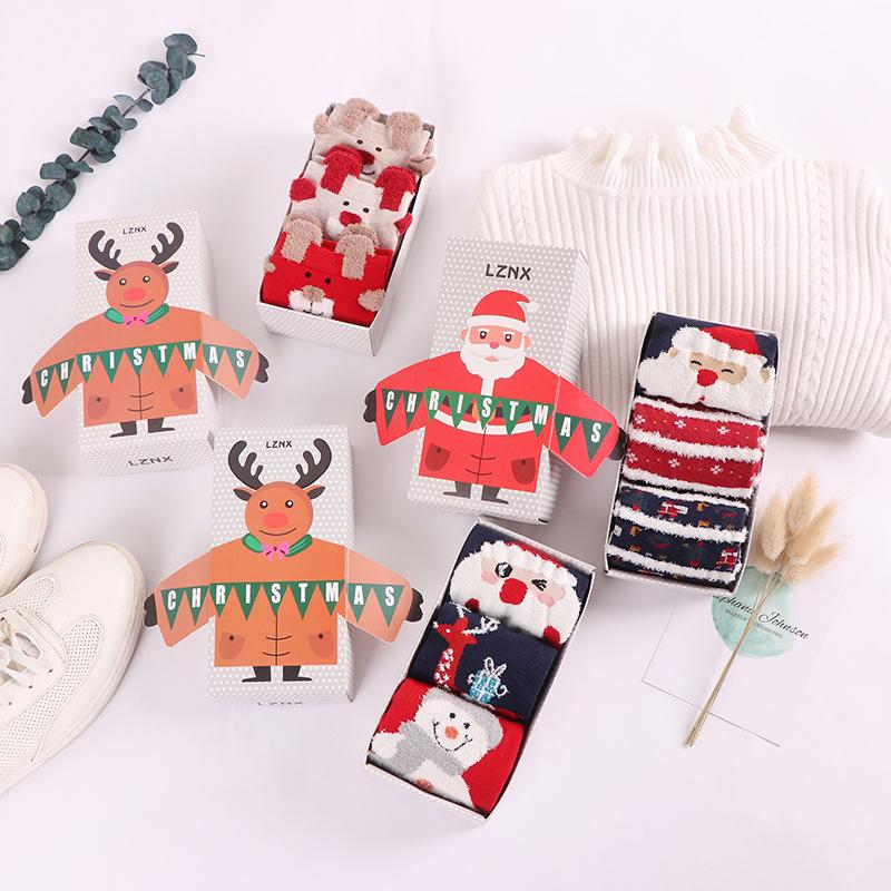 Ladies boxed Christmas stockings