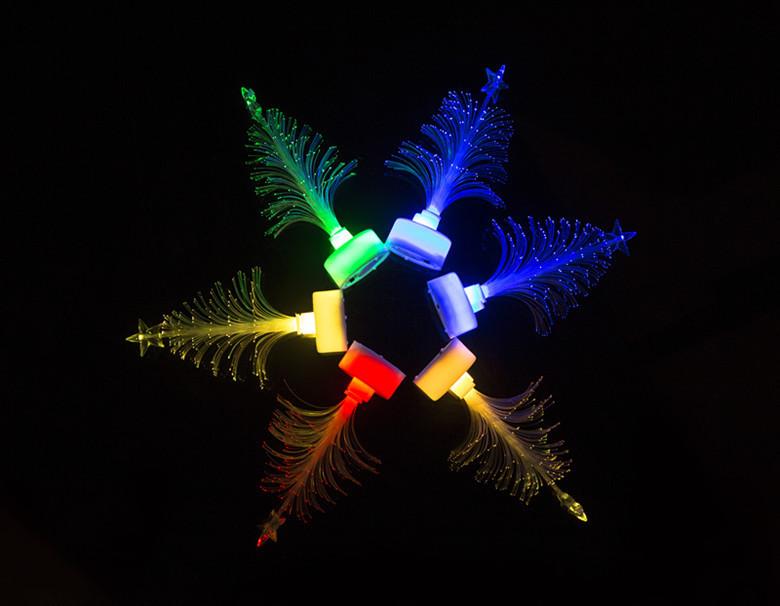 Fiber optic Christmas tree
