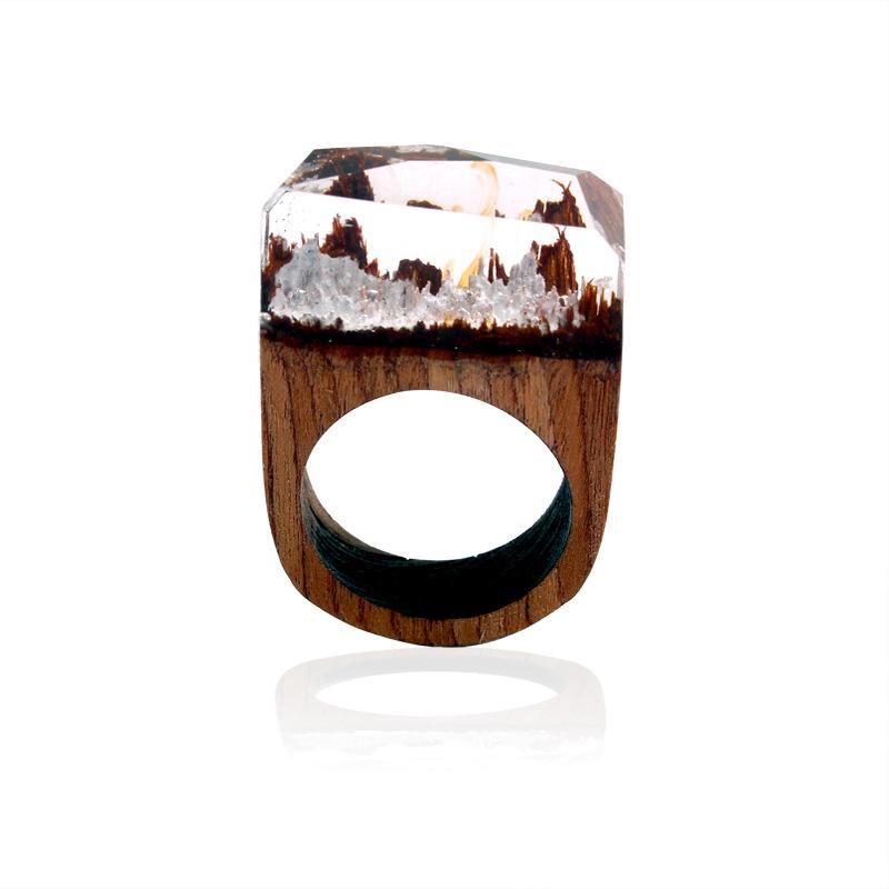 Hand-grinding ring resin
