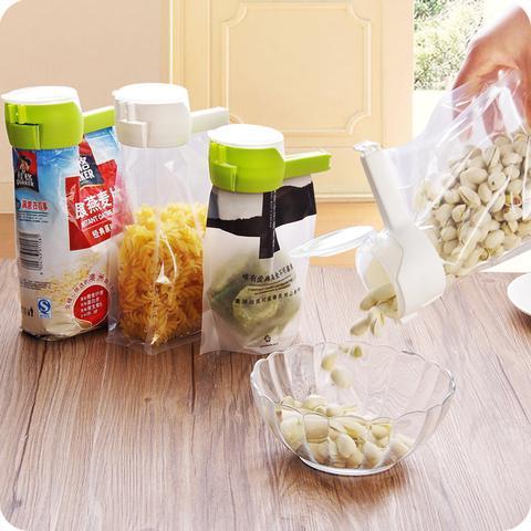 Clip para bolsa de almacenamiento de alimentos
