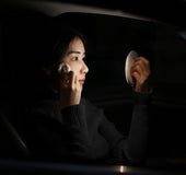 Rechargeable led fill light makeup mirror