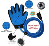 Guante Ducha Para Perro Grande