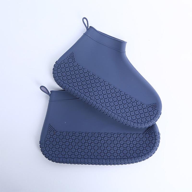 Silicone Waterproof Rainy Rain Boots Cover Slip