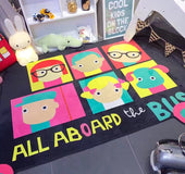 Cartoon baby climbing mat