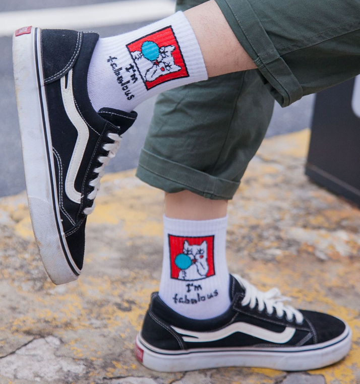 Creative cartoon tide socks