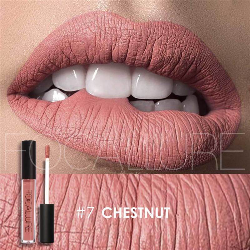 5 Colors Matte Liquid Lipgloss Metallic Lipstick