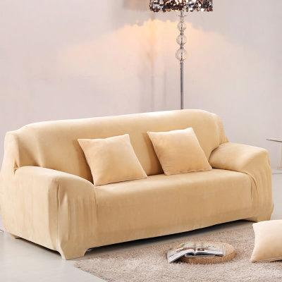 Plush sofa cushion sofa cover sofa cover