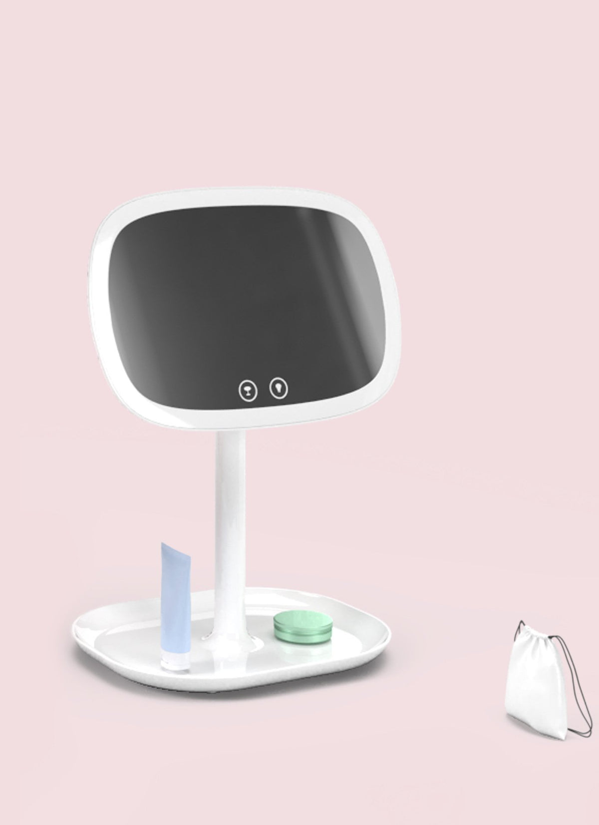 Smart LED makeup mirror