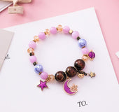 Pulsera de estrella luna