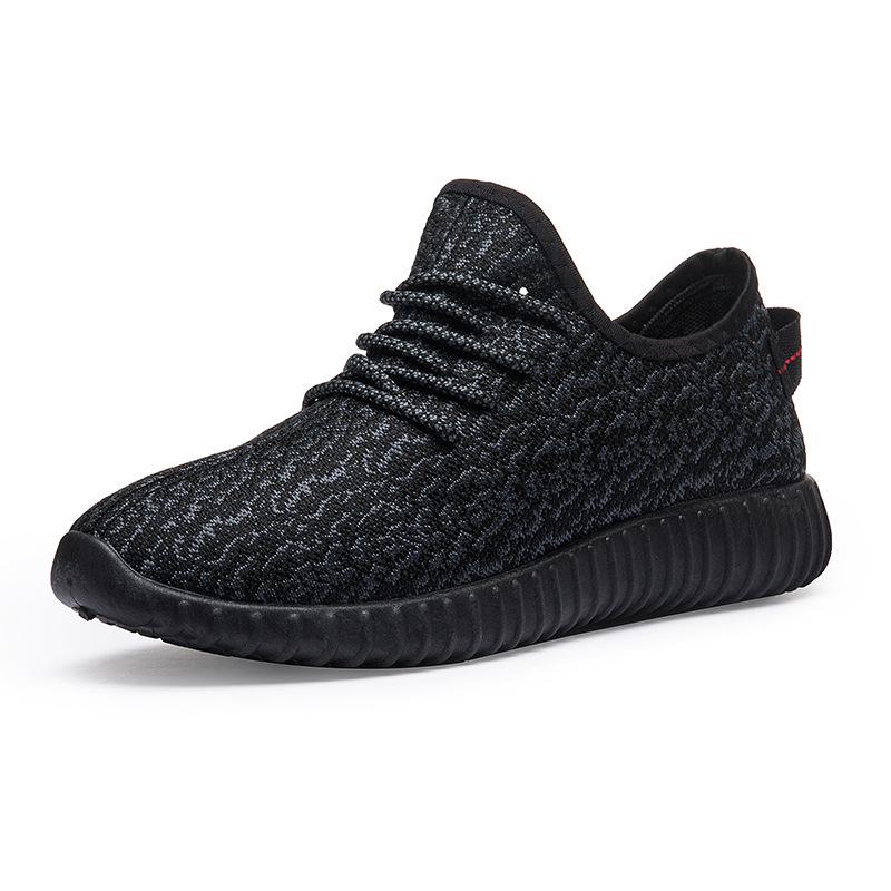 2020 men fall fly fabric breathable coconut low trend of Korean men's casual shoes sports shoes