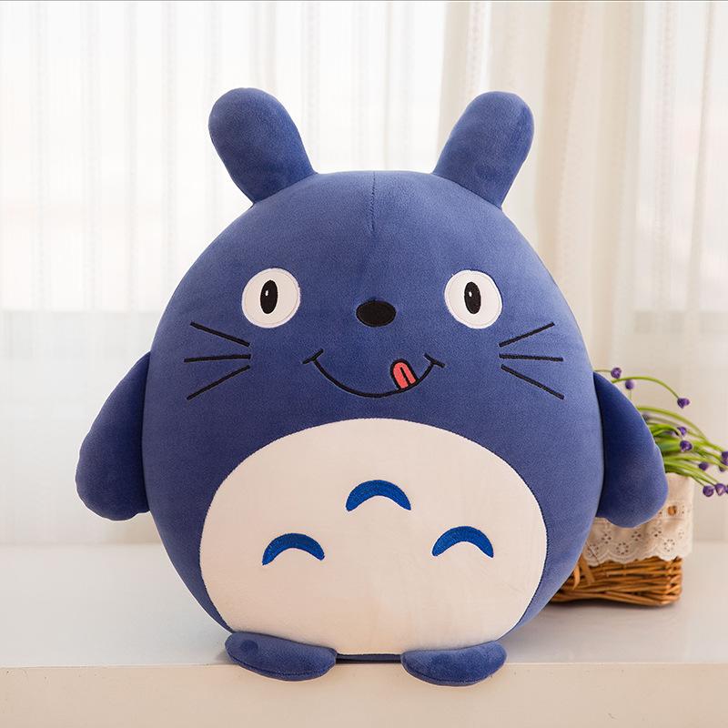 Soft feather cotton Hayao Miyazaki cartoon Totoro plush toy doll children sleeping pillow girl gift gift