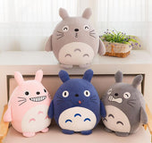 Soft feather cotton Hayao Miyazaki cartoon Totoro plush toy doll children sleeping pillow girl gift gift