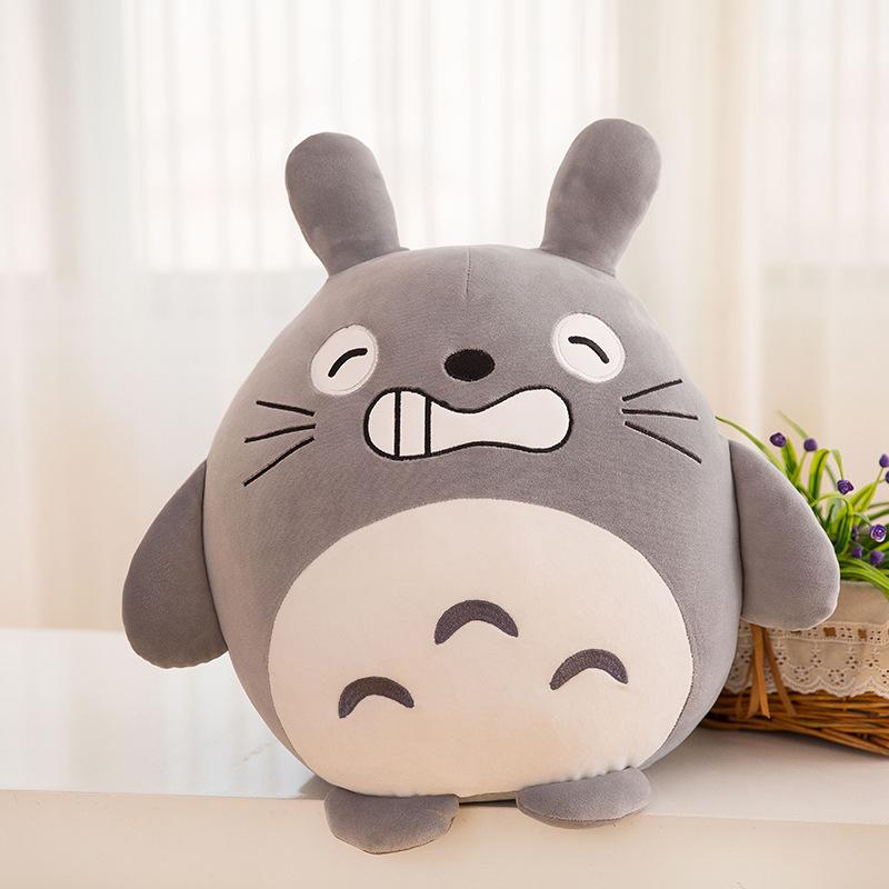 Soft feather cotton Hayao Miyazaki cartoon Totoro plush toy doll children sleeping pillow girl gift gift
