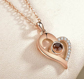 Collares con leyenda TE AMO en 100 idiomas