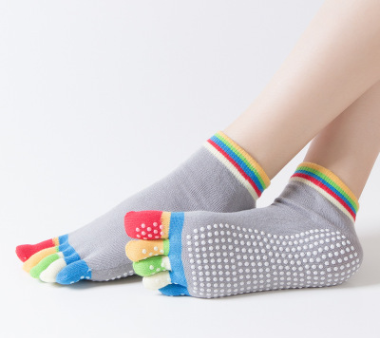 Yoga five finger socks cotton