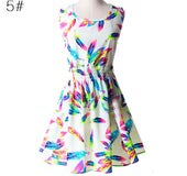 Vestido Floral Talla EUA