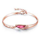 Pulsera gota cristal