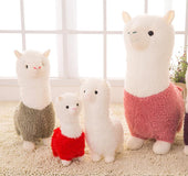 Creative animal toy sheep cashmere wool pillow doll cute dolls doll birthday gift horse alpaca