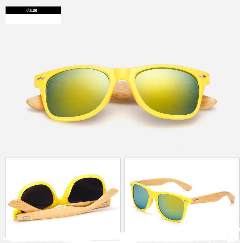 Bamboo Sunglasses (10 Styles)