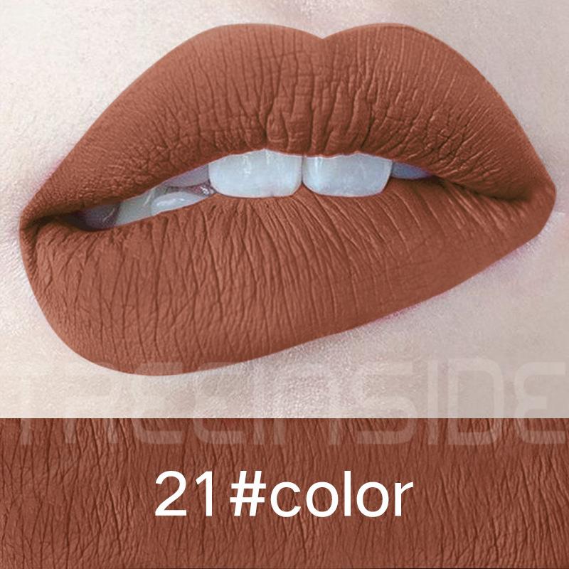 24 Color Make Up Liquid Lipstick Waterproof Mate