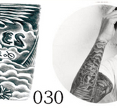 Waterproof tattoo sticker