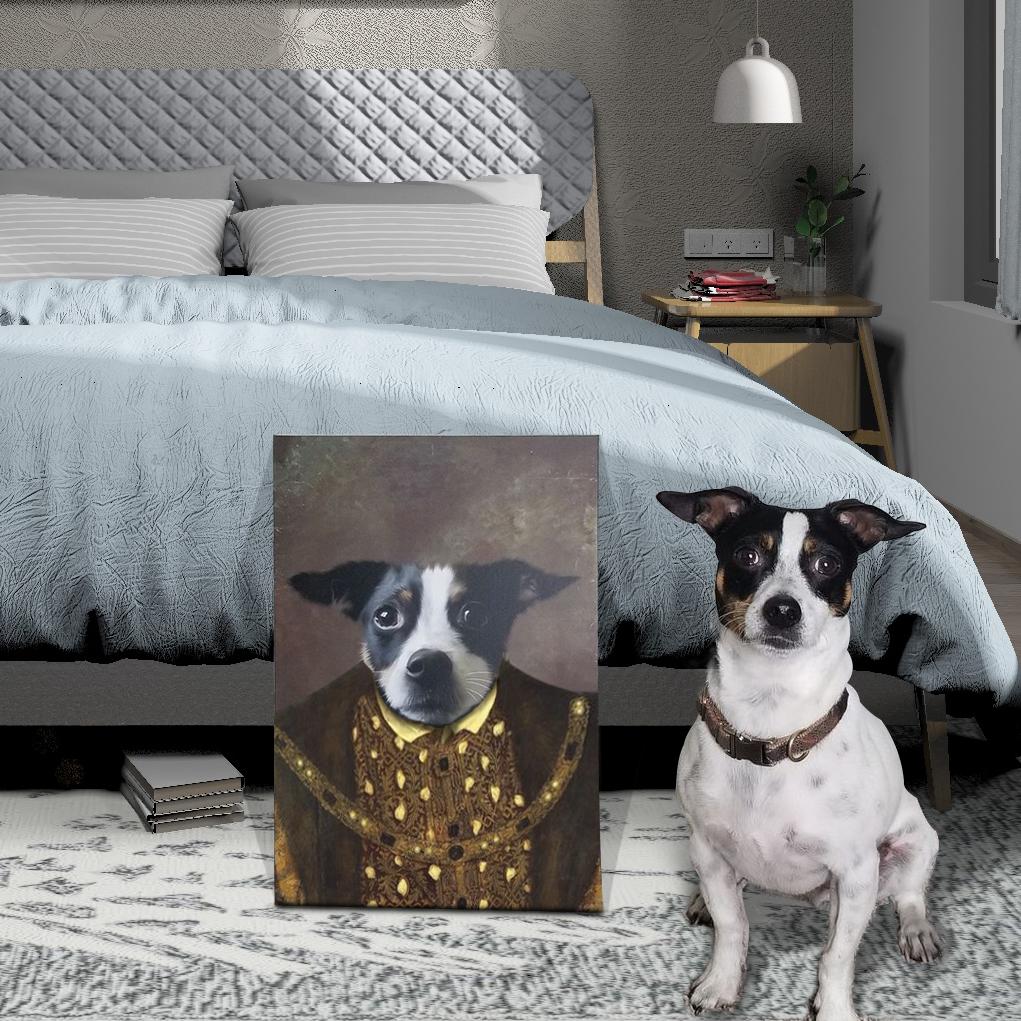 Personalized Pet Canvas Portrait