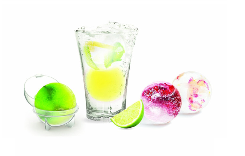 Creative spherical ice cream mold four