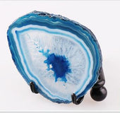 USB Agate Lights Mini Colorful LED Night Lights Creative Gifts Home Crafts