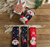 Ladies boxed Christmas stockings