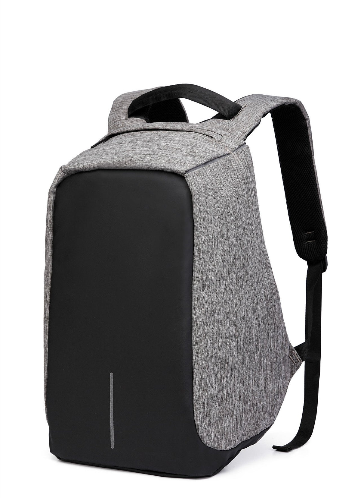 Ozuko new Oxford cloth backpack, fashion casual computer backpack, male creative USB rechargeable anti-theft Backpack
