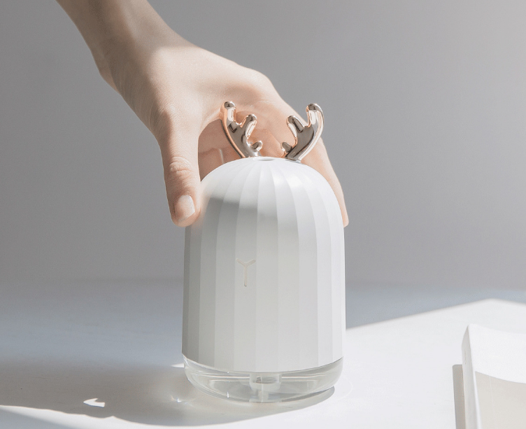 Mini Humidifier Portable USB Charging Quite Deer Shape