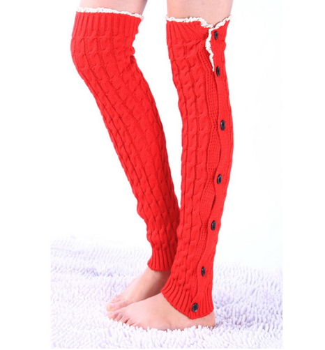 Lace Socks Twist Socks Leg Warms