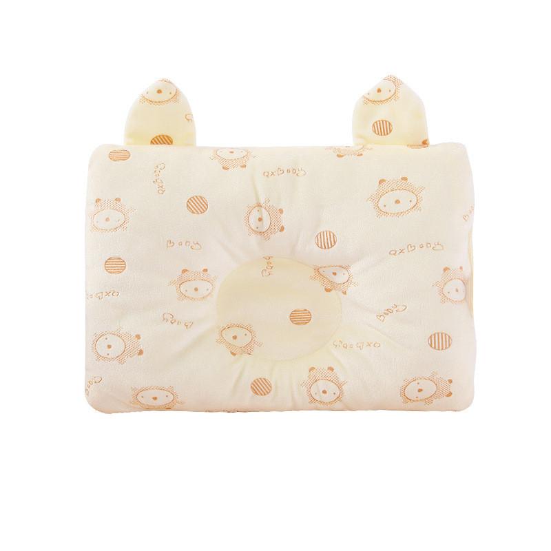 Yulan Beiji baby shaped pillow correction of baby deflection prevention pillow adjustable flat head cartoon pillow