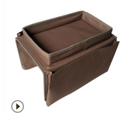 Pockets Sofa Handrail Couch Armrest Arm Rest Organizer Remote Control Holder Bag On TV Sofa