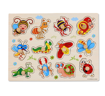 Cognitive wooden puzzle early education educational toys