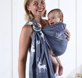 Baby sling solid color baby carrier