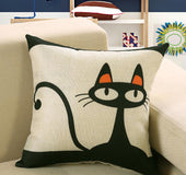 Printed sofa cushion cover