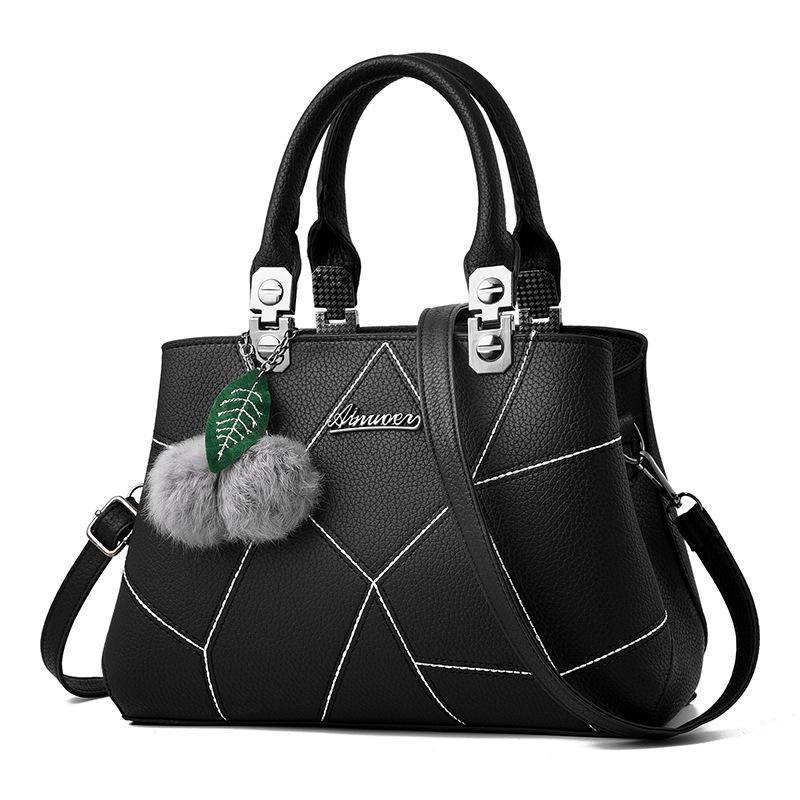 Ladies bag 2020 new fashion handbags handbags middle-aged mom Bag Shoulder Bag Messenger Bag Handbag.