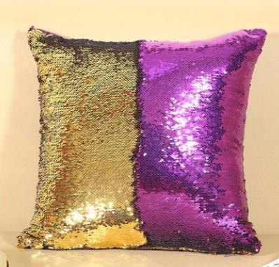 Double color double color encrypt bolster cover pillow case