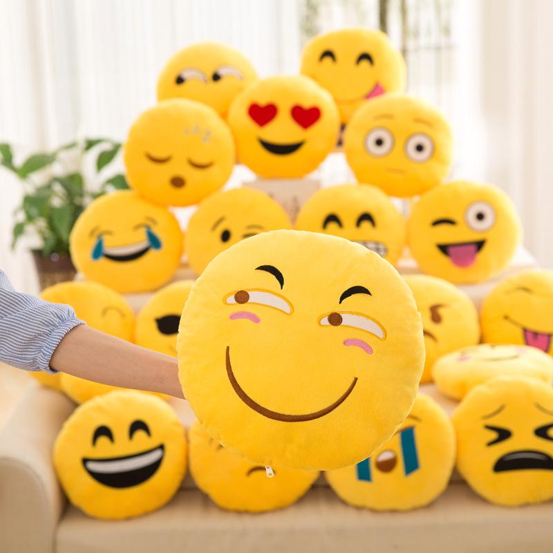 Emoji Plush Toy - Emoji Napping Pillow