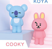 Cartoon creative silicone pencil case koala bear stereo stationery box cute student office supplies