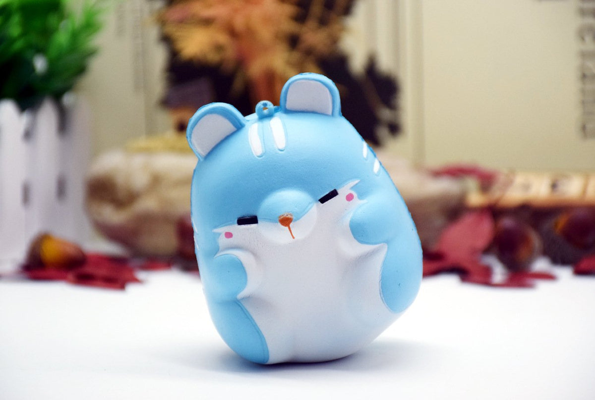 resinous cartoon hamster toy