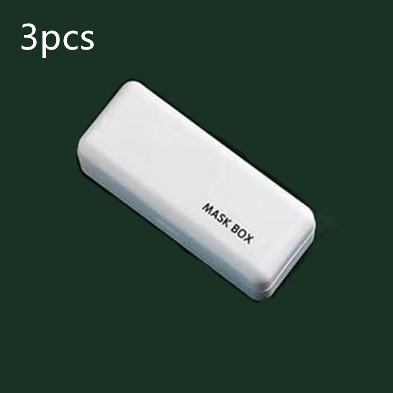 Portable mask storage box