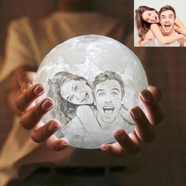 Lámpara De Luna Personalizada