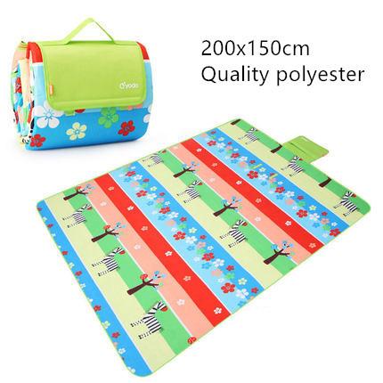 Leisurely Picnic Cushion Moisture-proof Cushion Outdoor Picnic Camp Beach Tent Cushion Waterproof and Thicker Lawn Cushion Picnic Cloth