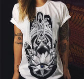 Black and White Loose T-shirt