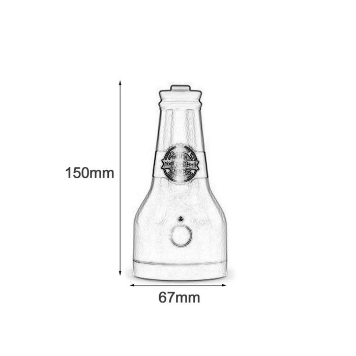 Outdoor portable bubbler beer cans ultrasonic vibration battery models Lai people bartending watching ball game party
