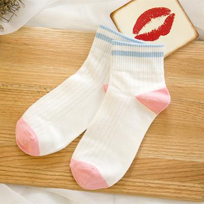 Korean English alphabet cuff stripe two bar