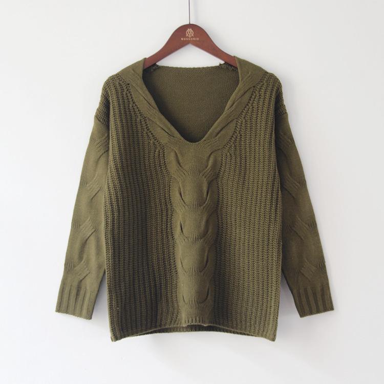 Knit Sweater Pullover Sweater