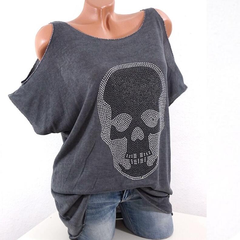 Short Sleeve Skull Top